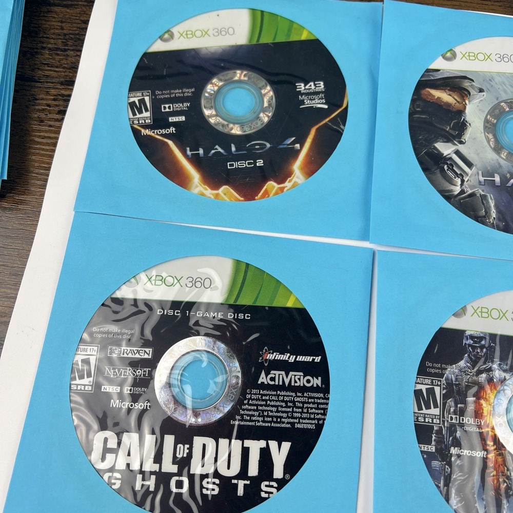 Multi Platform Loose Discs Video Game - Lot Of 50 - AS IS Untested Scratches #3 - Picture 15 of 16